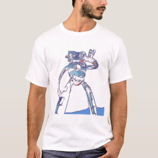 Deep Ellum Robot Stehend T-Shirt