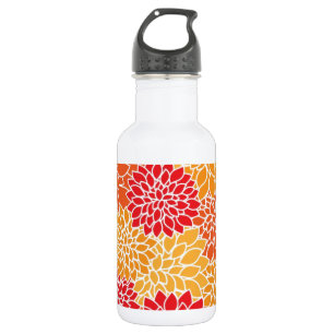 Deep Floral Art Edelstahlflasche