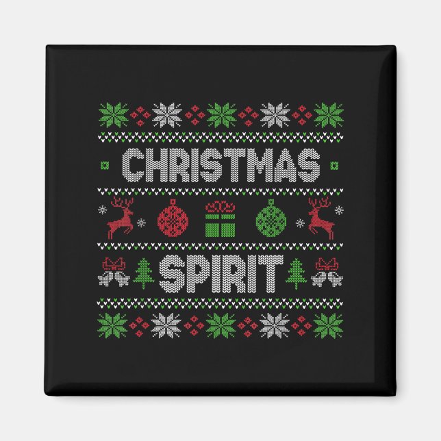 Deep In The Christmas Srit Matching Couples  Magnet (Vorne)