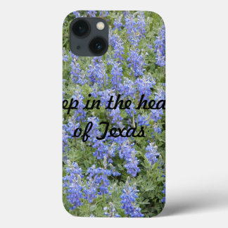 "Deep in the heart of Texas" bluebonnet iPad Gehäu iPhone 13 Hülle