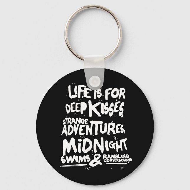 Deep Kisses Schlüsselanhänger (Vorderseite)