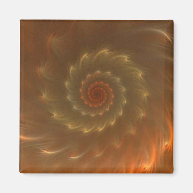 Deep Lava Whirlpool Magnet (Vorne)