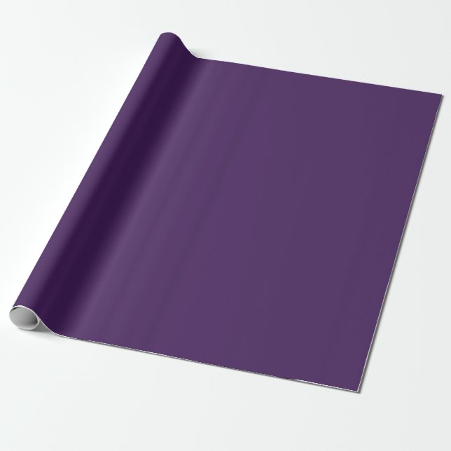 Deep Lavender Purple Pop Of Color Geschenkpapier (Ungerollt)
