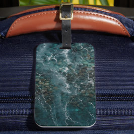 Deep Ocean Rock Texture Gepäckanhänger