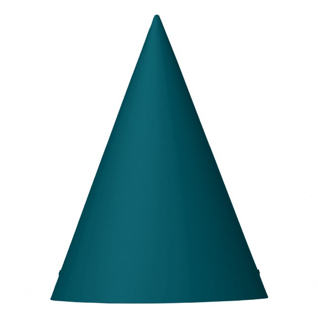 Deep Petrol Party Hat Partyhütchen (Vorderseite)