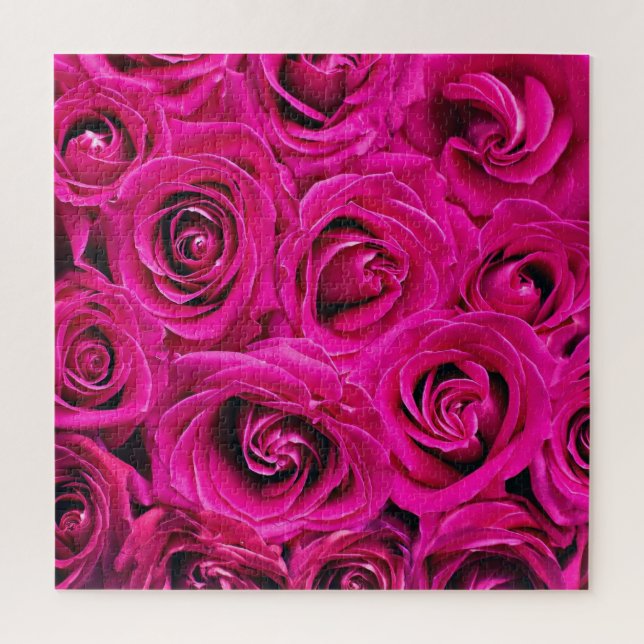 Deep Pink Roses (Vertikal)