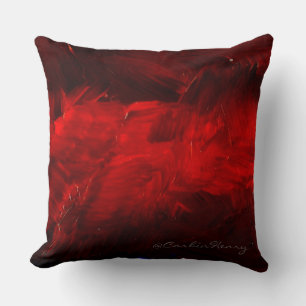 Deep Red Decorative Pillow Kissen