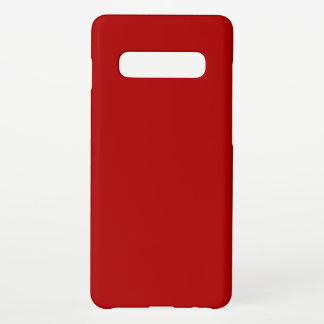 Deep Red Samsung Handy Case Galaxy S10+ Hülle