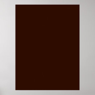 Deep Rich Brown Dekoration individuell anpassbar