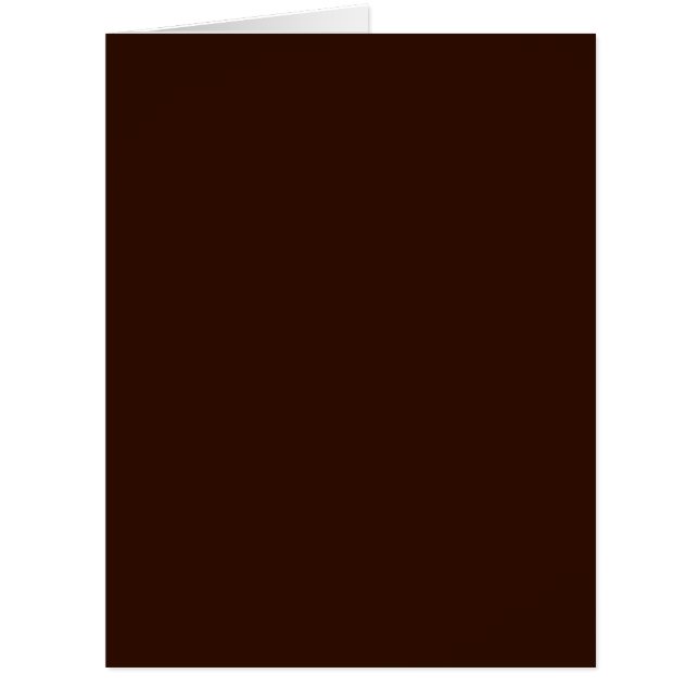 Deep Rich Brown Dekoration individuell anpassbar (Vorderseite)