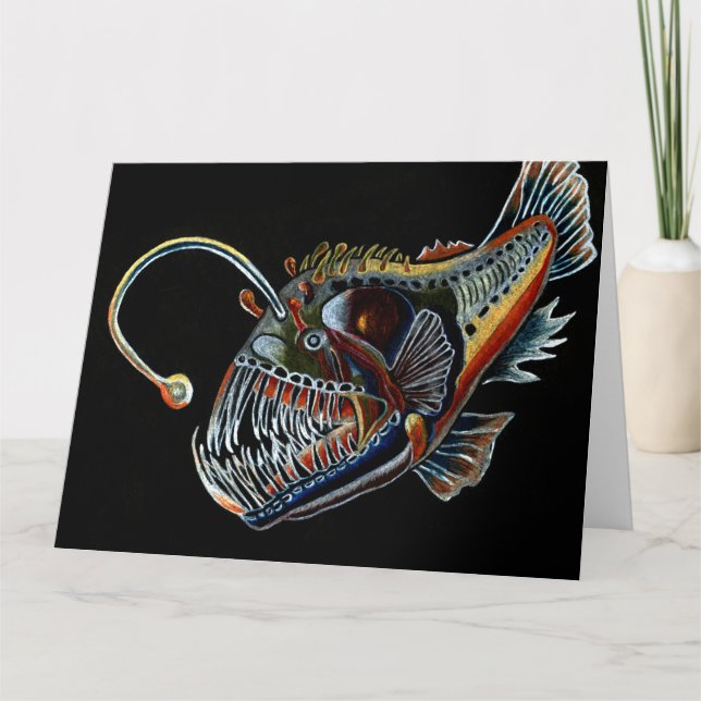 Deep Sea Angler Fish toutes les occasions carte de (Devant)