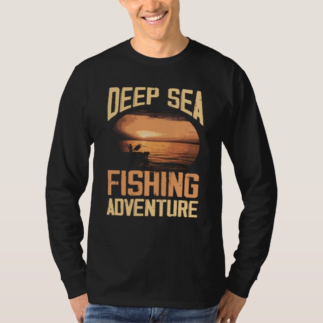 Deep Sea Fishing Adventure T-Shirt (Vorderseite)