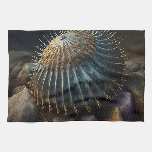 Deep Sea Urchin Geschirrtuch (Horizontal)