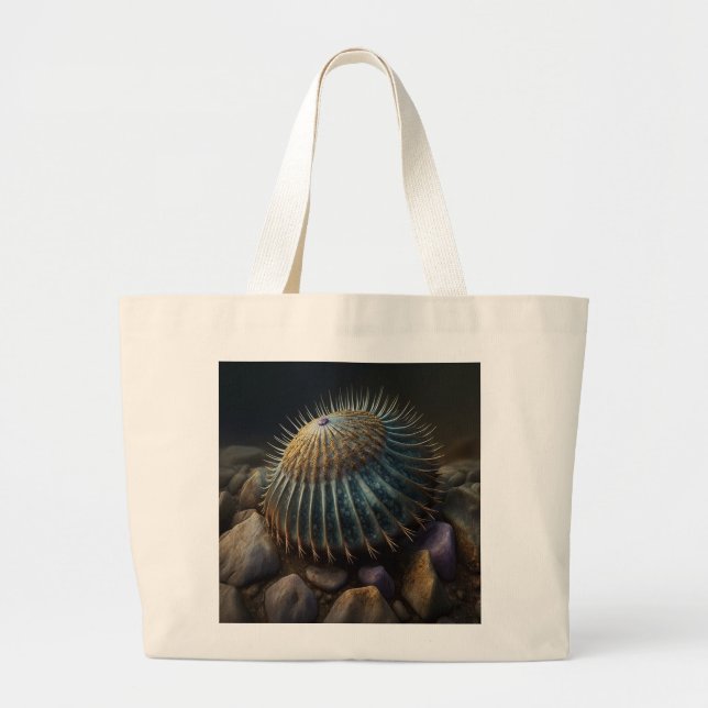 Deep Sea Urchin Jumbo Stoffbeutel (Vorne)