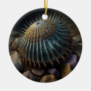 Deep Sea Urchin Keramik Ornament