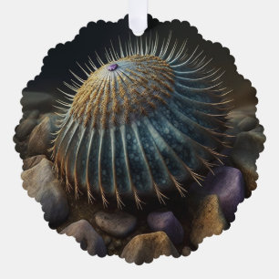Deep Sea Urchin Ornament Karte