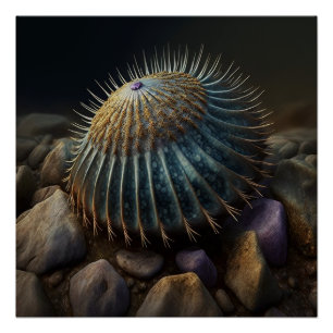 Deep Sea Urchin Poster