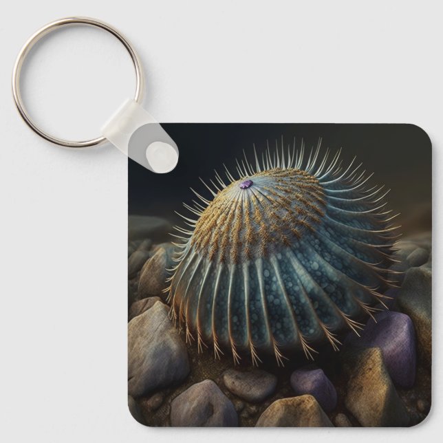 Deep Sea Urchin Schlüsselanhänger (Vorderseite)