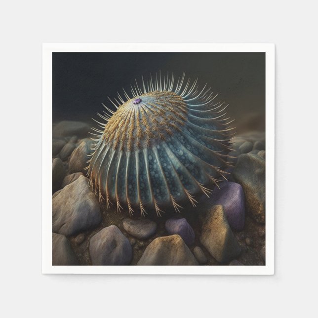 Deep Sea Urchin Serviette (Vorderseite)