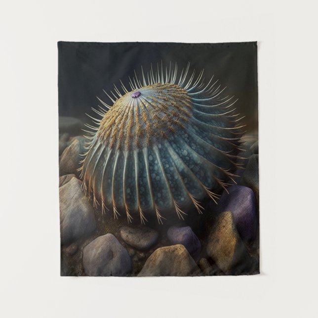 Deep Sea Urchin Wandteppich (Vorderseite)