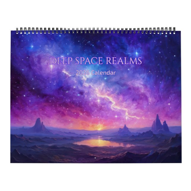 Deep Space Realms 2026 Kalender (Titelbild)