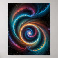 Deep Space Vortex und Swirling Galaxy