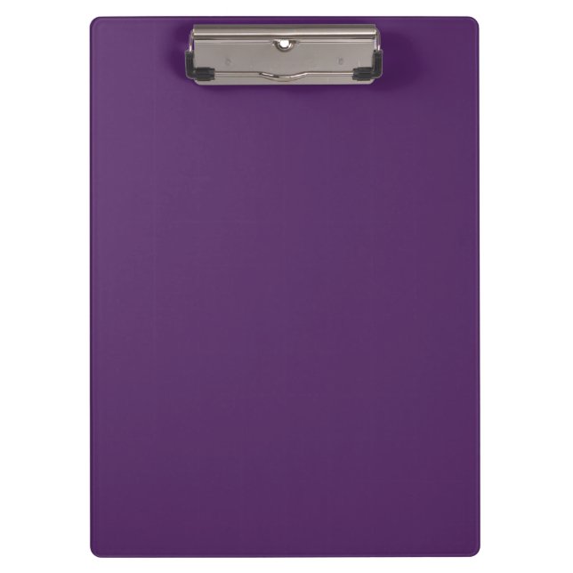 Deep Violet Klemmbrett (Vorderseite)