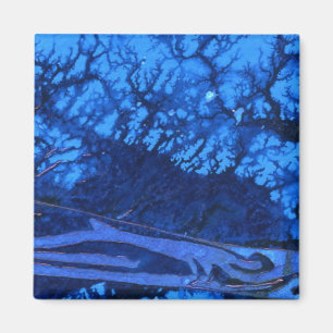 "Deep Water #3" Abstrakt Art Magnet