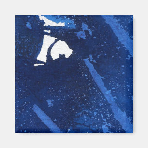 "Deep Water #4" Abstrakt Art Magnet