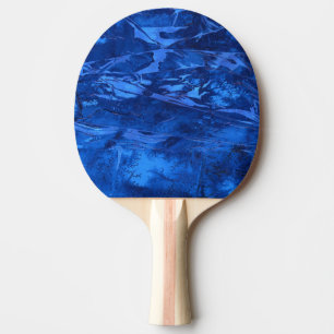 "Deep Water #5" Abstrakt Ping Pong Paddle Tischtennis Schläger