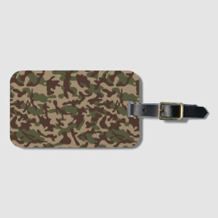 Deep Wood Camouflage Gepäckanhänger