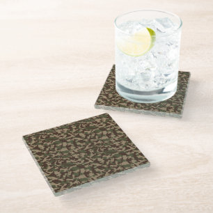 Deep Wood Camouflage Glasuntersetzer