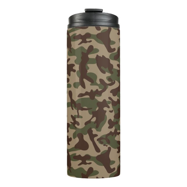 Deep Wood Camouflage Thermosbecher (Vorderseite)