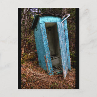Deep Woods Pitstop Postkarte