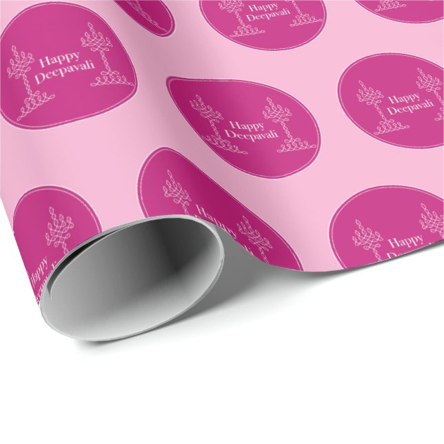 Deepavali Geschenkpapier (Rolleneckpunkt)
