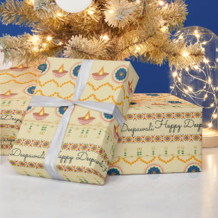 Deepawali" das Fest des Lichts Geschenkpapier