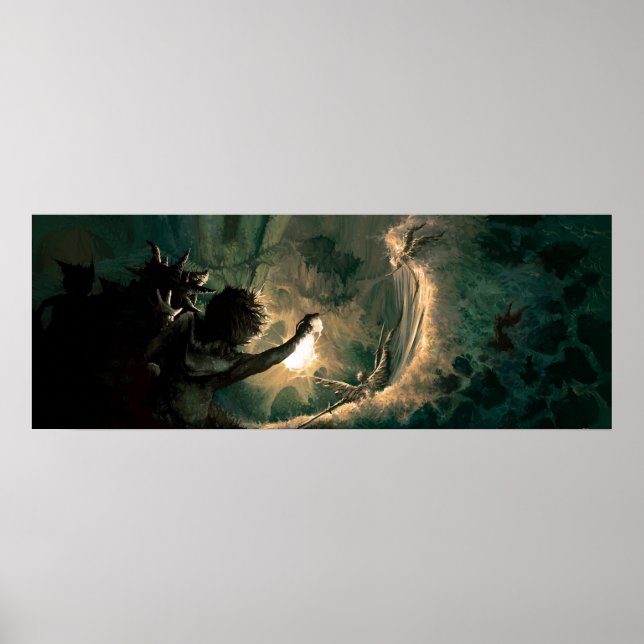 Deeper and deeper down the rabbit hole poster (Vorne)