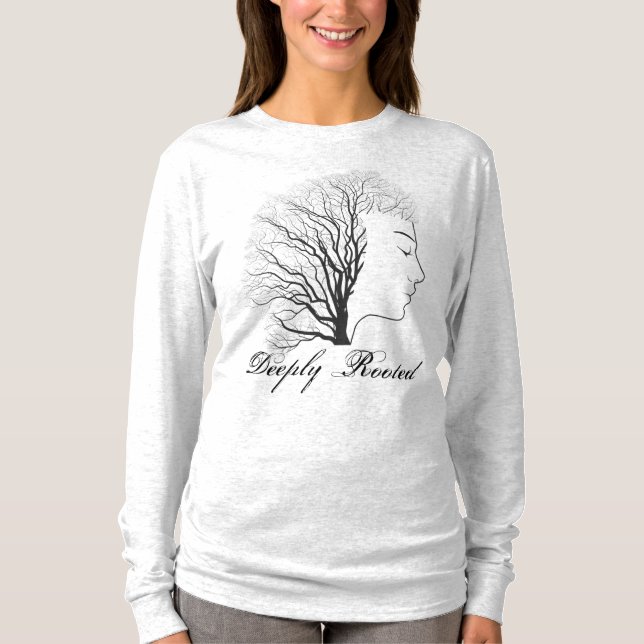 Deeply Rooted Woman T-Shirt (Vorderseite)