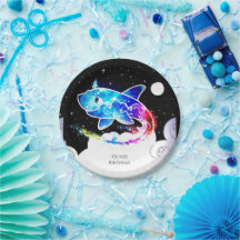 Deepsea Magical Simple Shark Birthday
