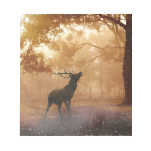 Deer Antler Meadow Notizblock