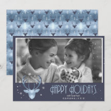 Deer Antlers Arrows Christmas Foto V2 Blue ID861