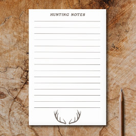 Deer Antlers Post-it Klebezettel