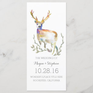 Deer Antlers Programmes de mariage