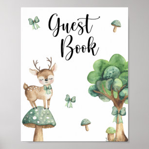 Deer Baby Shower - Gästebuch