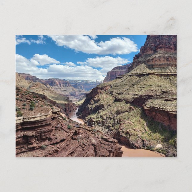 Deer Creek View von Grand Canyon Postkarte (Vorderseite)