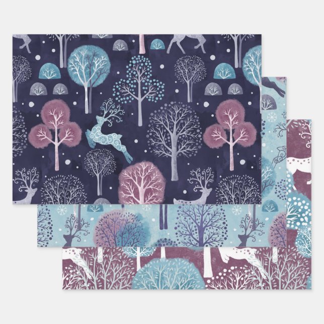 Deer Dreams Holiday Geschenkpapier Set (Set)