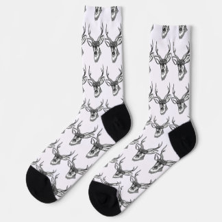 Deer Head Socken