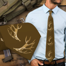 Deer Hunter Antlers Dark Brown