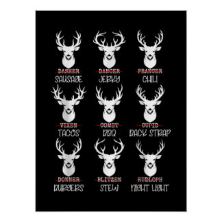 Deer Hunter Buck liebt alle Shanta Poster