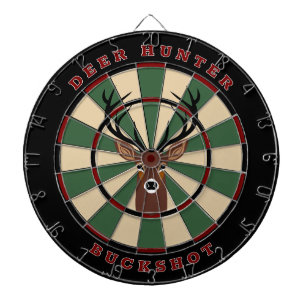 Deer Hunter Dart Board Dartscheibe